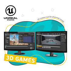 Unreal Engine 4. Игровой движок - КИБЕРшкола программирования для детей, компьютерные курсы для школьников, начинающих и подростков - KIBERone г. Заречный