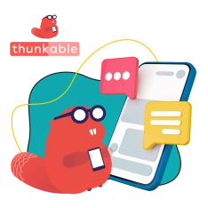 Разработка мобильных приложений в Thunkable - КИБЕРшкола программирования для детей, компьютерные курсы для школьников, начинающих и подростков - KIBERone г. Заречный