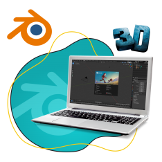 Blender - КИБЕРшкола программирования для детей, компьютерные курсы для школьников, начинающих и подростков - KIBERone г. Заречный