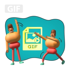 Gif-анимация - КИБЕРшкола программирования для детей, компьютерные курсы для школьников, начинающих и подростков - KIBERone г. Заречный