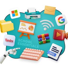 Цифровая база для школьника - КИБЕРшкола программирования для детей, компьютерные курсы для школьников, начинающих и подростков - KIBERone г. Заречный