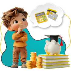 Финансовый интеллект вместе KIBERone - КИБЕРшкола программирования для детей, компьютерные курсы для школьников, начинающих и подростков - KIBERone г. Заречный