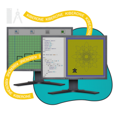 Исполнители чертежник и черепашка - КИБЕРшкола программирования для детей, компьютерные курсы для школьников, начинающих и подростков - KIBERone г. Заречный