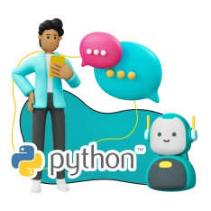 Умный чат-бот на Python на Telegram - КИБЕРшкола программирования для детей, компьютерные курсы для школьников, начинающих и подростков - KIBERone г. Заречный